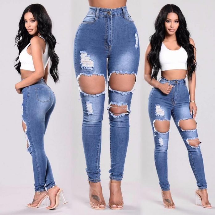 Why the New High Rise Ripped Jeans may not be for Everyone - Top Viral ...
