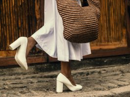 woman-wearing-white-dress-and-white-high-heeled-shoes