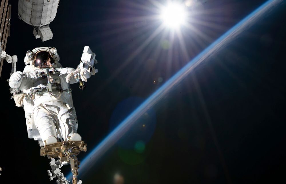 NASA Streams Live Spacewalk