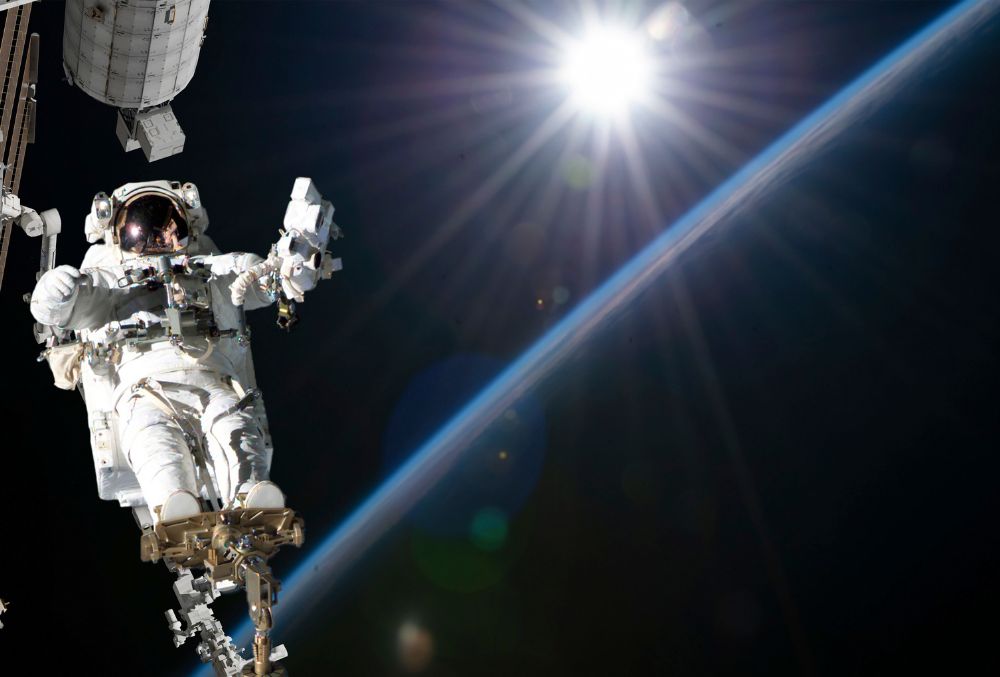 NASA Streams Live Spacewalk